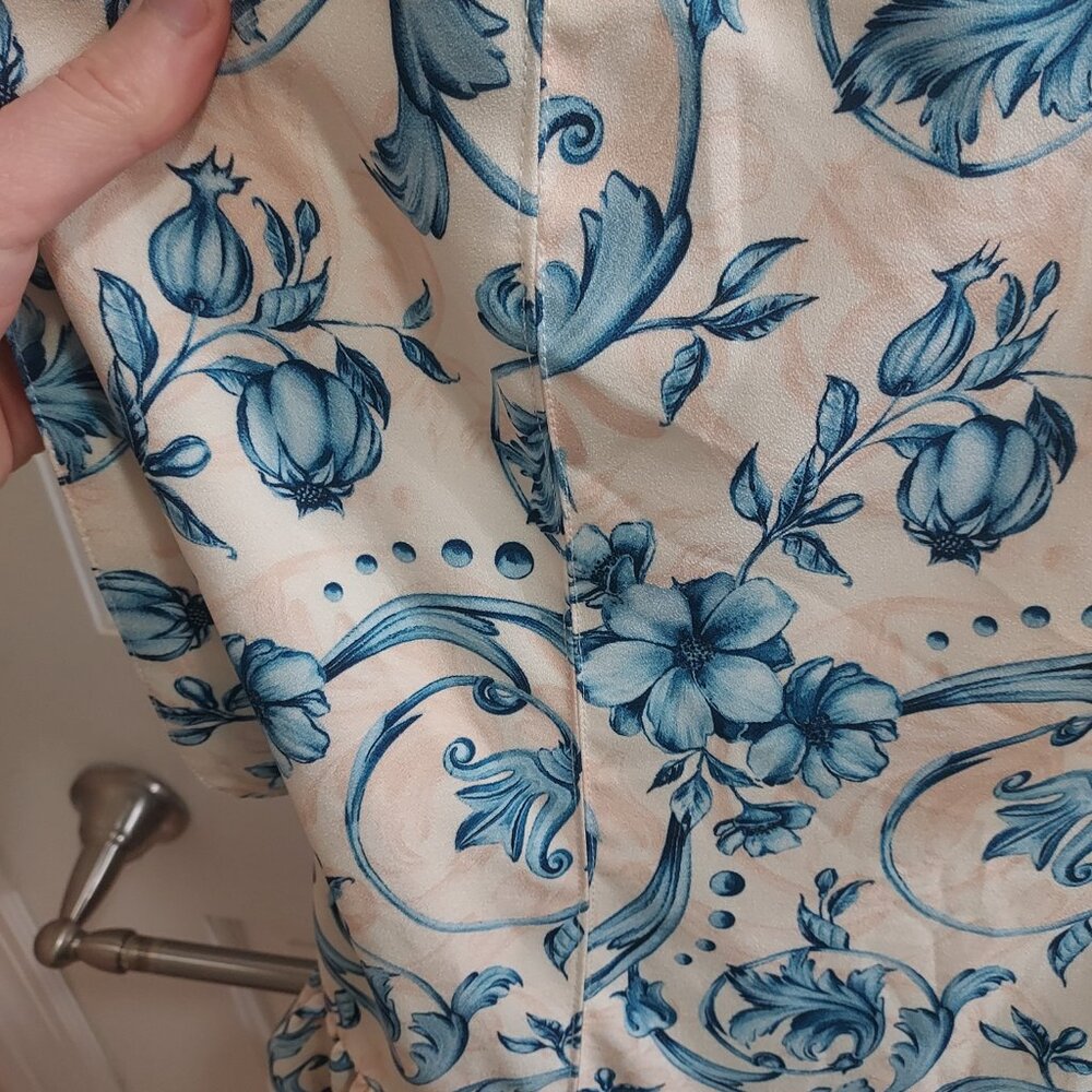Agua Bendita Blue Floral Joaquina Dress - Picture 3 of 7